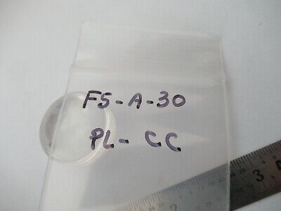 OPTICAL GLASS LENS PL-CC PLANO HIGHLY CONCAVE OPTICS AS PICTURED &F5-A-30