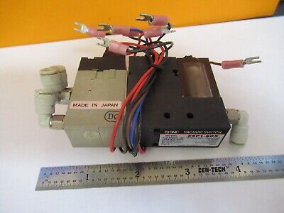 SMC AIR PNEUMATIC CONTROL VACUUM SWITCH ZSP1-50X BLOCK AS PICTURED &27-B-04