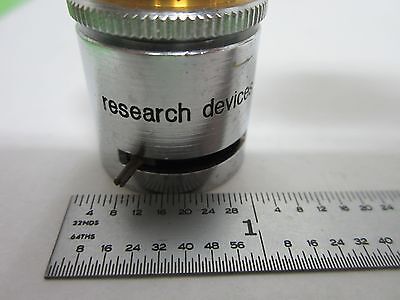 MICROSCOPE OBJECTIVE RESEARCH DEVICES AUTOCOLLIMATOR + IRIS OPTICS BIN#N5-14