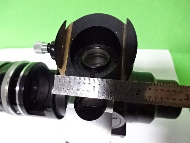 MICROSCOPE PART ZEISS POLMI VERTICAL ILLUMINATOR POLARIZING OPTICS AS IS #AQ-01