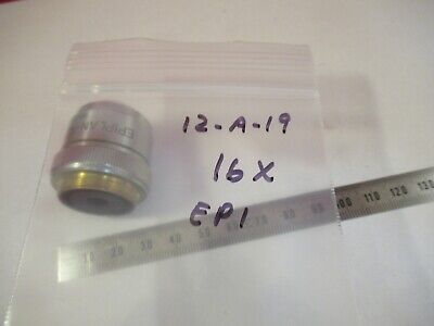 ZEISS GERMANY OBJECTIVE 460569 16 EPI OPTICS MICROSCOPE PART AS PICTURED 12-A-19