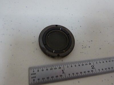 MICROSCOPE PART OPTICAL POL POLARIZER ZEISS GERMANY OPTICS AS IS BIN#N6-98