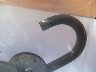 ANTIQUE BAUSCH LOMB HANDLE for WOOD CABINET MICROSCOPE  AS PICTURED &A2-FT-97