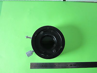 OPTICAL MELLES GRIOT POLARIZER ROTARY FIXTURE + LENS LASER OPTICS BIN#B5-42