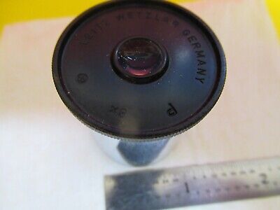 LEITZ WETZLAR GERMANY POL EYEPIECE 8X MICROSCOPE PART AS PICTURED &FT-6-101