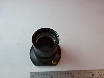 ZEISS GERMANY BRASS MOUNTED LENS IN35 MICROSCOPE PART AS IS #Q3-A-52