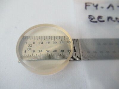 OPTICAL FLAT ZERODUR POLISHED BLANK LENS LASER OPTICS AS PICTURED &F4-A-50