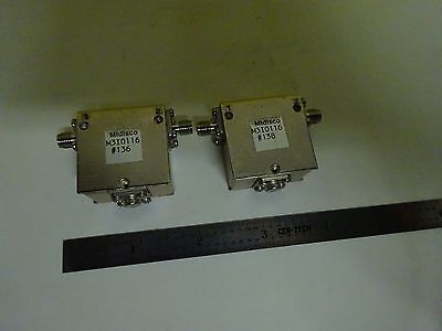 RF MICROWAVE FREQUENCY MODULES MIDISCO CIRCULATOR SMA CONNECTOR AS IS BIN#X7-18