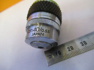 OLYMPUS JAPAN OBJECTIVE LWD C40X RARE MICROSCOPE PART AS PICTURED &P4-A-46