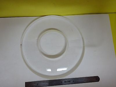 OPTICAL CONVEX CONCAVE DONUT LENS MIL SPEC LASER OPTICS AS IS BIN#P8-10