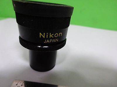 MICROSCOPE PART EYEPIECE OCULAR NIKON CFW 10X OPTICS AS IS BIN#72-96