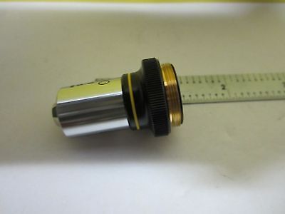 MICROSCOPE PART OBJECTIVE OLYMPUS C20 OPTICS AS IS BIN#34-T-29