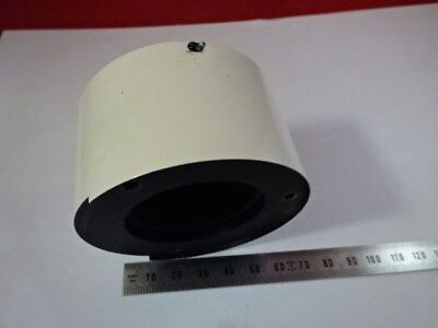 ZEISS AXIOTRON GERMANY METAL ADAPTER MICROSCOPE PART OPTICS AS IS &98-56