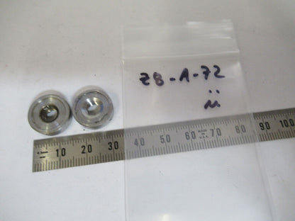 SPENCER AO SET of SPANNER NUTS MICROSCOPE PART as pictured Z8-A-72