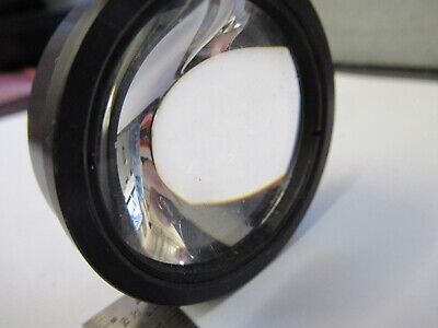 UNKNOWN LARGE ILLUMINATOR CONVEX LENS OPTICS MICROSCOPE PART AS PICTURED A9-A-37