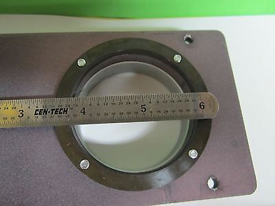 MICROSCOPE PART BACK PLATE LEITZ WETZLAR GERMANY ERGOLUX AS IS  BIN#17