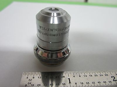 OPTICAL MICROSCOPE 10X OBJECTIVE BAUSCH LOMB B&L AS IS OPTICS BIN#3C-1-K