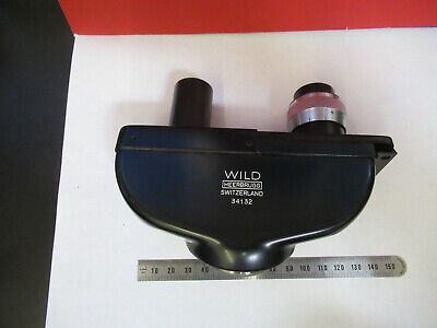 WILD HEERBRUGG SWISS M20 BINOCULAR HEAD MICROSCOPE PART AS PICTURED &P8-A-26