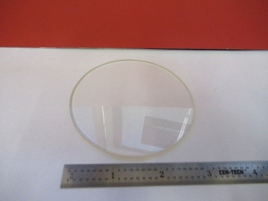 OPTICAL FLAT GLASS ROUND PLATE OPTICS AS PICTURED &3-FT-X45