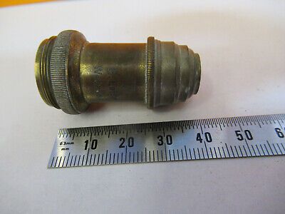 ANTIQUE LEITZ GERMANY OBJECTIVE "7" LENS MICROSCOPE PART AS PICTURED &A2-FT-86