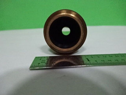 MICROSCOPE PART ZEISS GERMANY POLMI OBJECTIVE 63X POL OPTICS AS IS #AQ-04