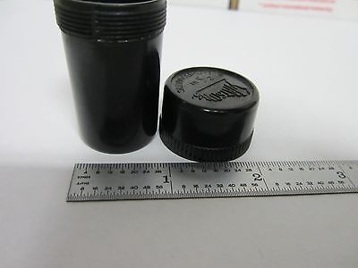 MICROSCOPE PART EMPTY OBJECTIVE CONTAINER WATSON LONDON COLLECTABLE BIN#P5-58