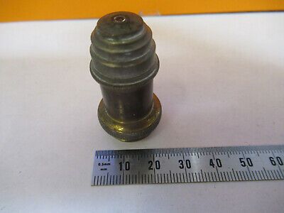 ANTIQUE LEITZ GERMANY OBJECTIVE "7" LENS MICROSCOPE PART AS PICTURED &A2-FT-86