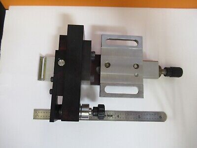 NEWPORT RESEARCH NRC OPTICAL M-461 SERIES MICROMETER STAGE AS PICTURED &8C-A-36