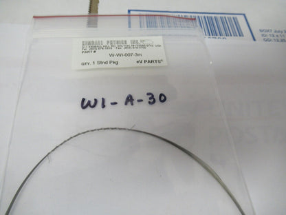 KIMBALL PHYSICS eV LOT TUNGSTEN WIRE HIGH VACUUM RATED AS PICTURED  #W1-A-30