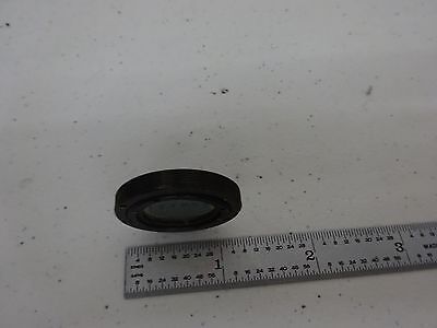 MICROSCOPE PART ZEISS BRASS MOUNTED POLARIZER POL FILTER OPTICS AS IS BIN#M4-93