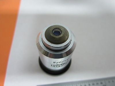 MICROSCOPE PART OBJECTIVE OLYMPUS JAPAN 40X OPTICS AS IS BIN#K9-46-E