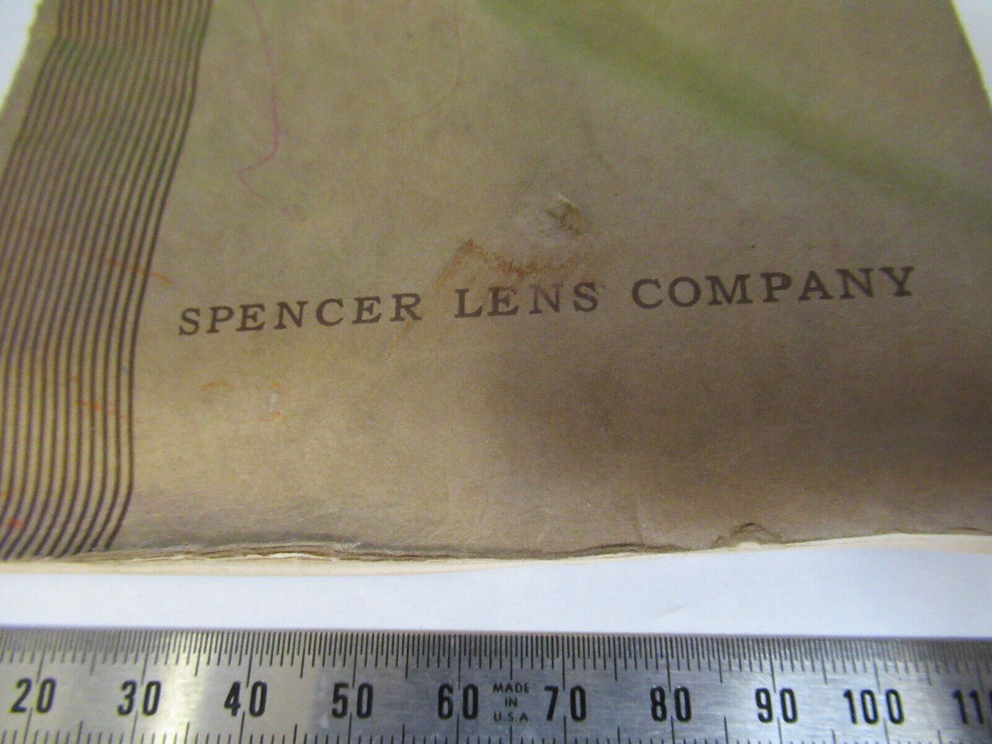 AO SPENCER BOOKLET 1935 ANTIQUE MICROSCOPE PART AS PICTURED #R1-A-92