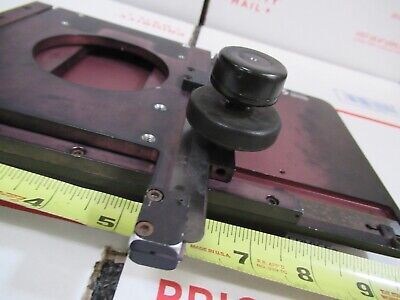 SEMPREX LEITZ LABORLUX STAGE TABLE ASSEMBLY MICROSCOPE PART as pictured &61