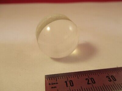 OPTICAL GLASS CONVEX LENS DOME OPTICS AS PICTURED &8-A-93