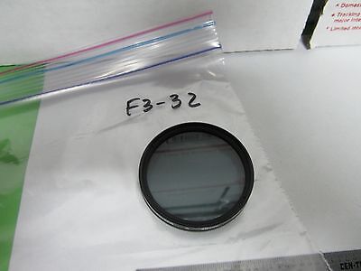 MICROSCOPE FILTER PROMASTER POLARIZER OPTICS BIN#F3-32