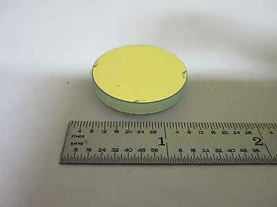 OPTICAL ROUND MIRROR FOR MICROSCOPE OLYMPUS STEREO OPTICS AS IS BIN#N8-81