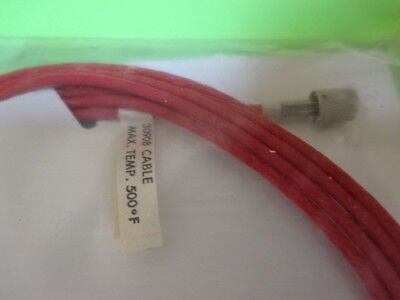 ENDEVCO MEGGITT CABLE LOW NOISE 500F 3090B 72 inch for ACCELEROMETER TEST #88-04