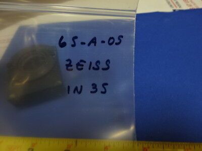 MICROSCOPE SPARE PART ZEISS GERMANY IN35 MOUNTED LENS OPTICS  #65-A-05