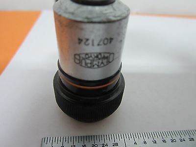 MICROSCOPE PART OBJECTIVE MPLAN 10X OLYMPUS JAPAN OPTICS AS IS BIN#K9-51