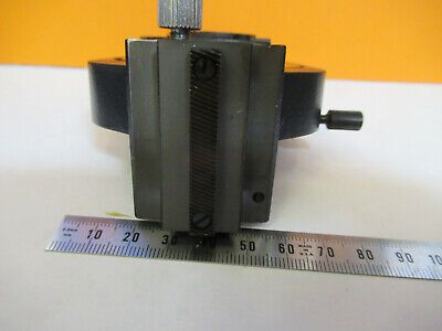 LEICA DMRB CONDENSER HOLDER PIECE GERMANY MICROSCOPE PART AS PICTURED R7-A-45