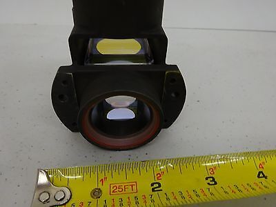 LARGE OPTICAL MIL SPEC BEAM SPLITTER + LENSES LASER OPTICS AS IS BIN#C4-E-02