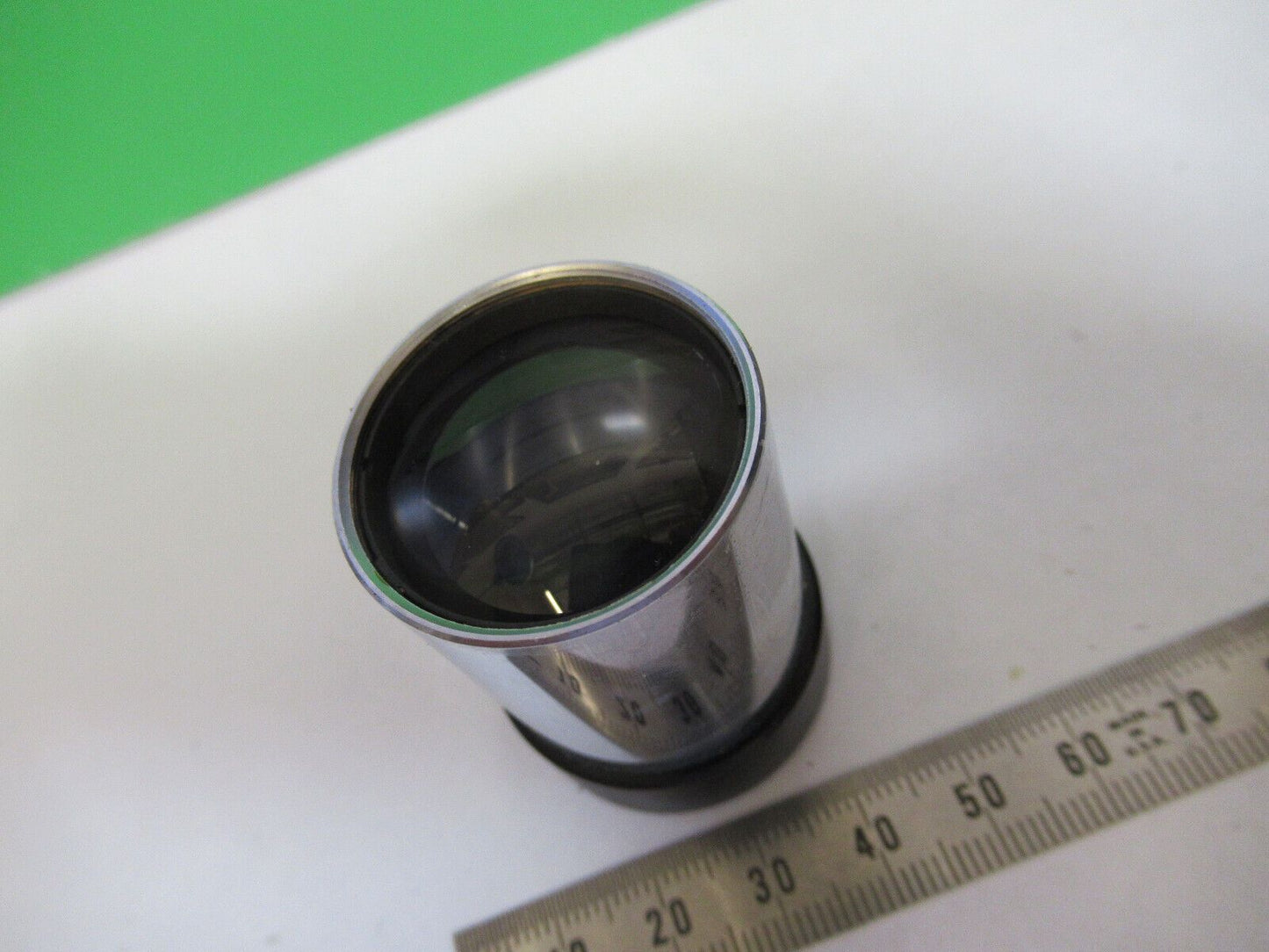 WILD HEERBRUGG SWISS 8X EYEPIECE 30mm LENS MICROSCOPE PART AS PICTURED #S9-B-12