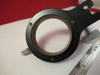 ZEISS WINKEL GERMANY BRASS CONDENSER HOLDER MICROSCOPE PART &92-A-27