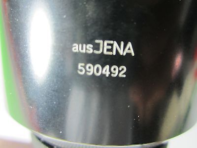 MICROSCOPE AUS JENA GERMANY MIRROR OBJECTIVE PLAN ACHROMAT 40X RARE OPTICS BN#34