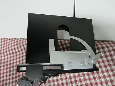 LEITZ WETZLAR LEICA PART MICROSCOPE SLIDE HOLDER ELECTRONIC Germany