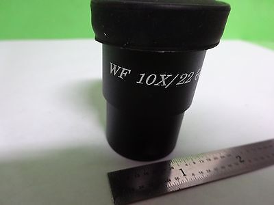 MICROSCOPE PART EYEPIECE OCULAR AMSCOPE WF 10X/22 NEW OPTICS AS IS BIN#72-M-11