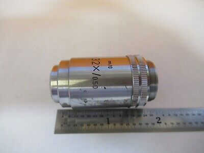 LEITZ WEZTLAR OBJECTIVE PL 32X INFINITY OPTICS MICROSCOPE PART AS PIC &H8-C-18