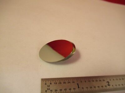 OPTICAL METAL FRAME ELLIPTICAL MIRROR SILVER OPTICS AS IS &FT-1-33