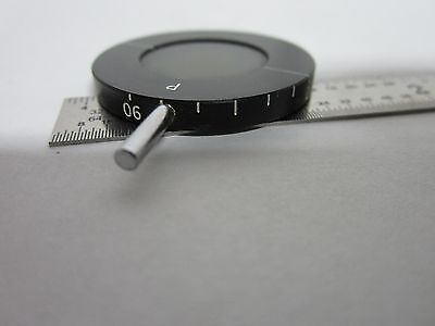 POLARIZER NIKON JAPAN MICROSCOPE OPTICS AS IS BIN#F2-81