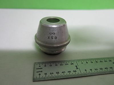 MICROSCOPE PART OBJECTIVE AO 6.5X [dirty] AMERICAN OPTICS AS IS BIN#C3-L-12